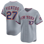 NY.Mets #27 Mark Vientos Gray All-Star Limited Jersey