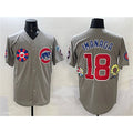 C.Cubs #18 Shota Imanaga Gray 2025 Tokyo Series Limited Stitched Jersey