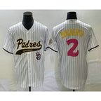 SD.Padres #2 Xander Bogaerts White NEW 2023 City Connect Cool Base 2 Stitched Jersey