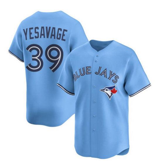 TB.Jays #39 Trey Yesavage Powder Blue Player Jersey