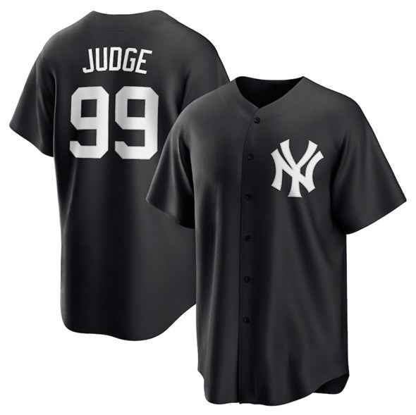 NY.Yankees #99 Aaron Judge Black Lights Out Limited Stitched  Jersey