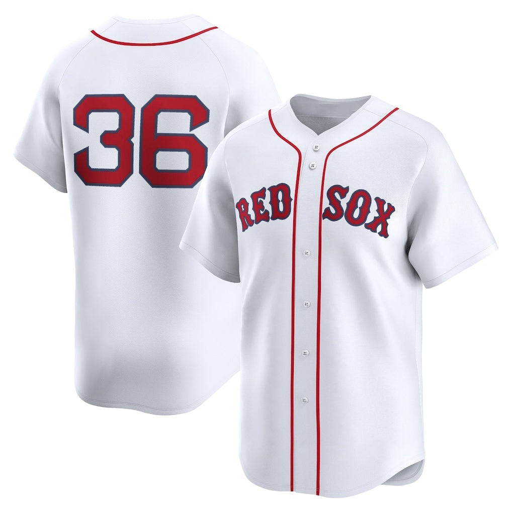 BR.Sox #36 Triston Casas White Home Limited Player Jersey