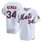 NY.Mets #34 Kodai Senga White Home Limited Player Jersey