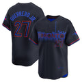 TB.Jays #27 Vladimir Guerrero Jr. Black 2024 City Connect Limited Player Jersey