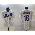 NY.Mets #16 Dwight Gooden White Cool Base Stitched Jersey