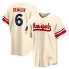 LA.Angels #6 Anthony Rendon Cream City Connect Replica Player Jersey
