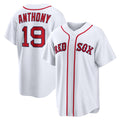 BR.Sox #19 Roman Anthony White Home Replica Jersey