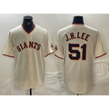 SF.Giants #51 Jung Hoo Lee Cream 2024 Home Limited Stitched ersey