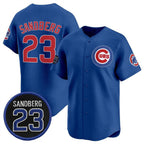 C.Cubs #23 Ryne Sandberg Royal 'Ryne Sandberg Tribute' Vapor Limited V2 Stitched Jersey