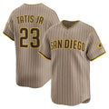 SD.Padres #23 Fernando Tatis Jr. Khaki Alternate Limited Player Jersey