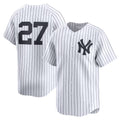 NY.Yankees #27 Giancarlo Stanton White Home Limited 2 Player Jersey