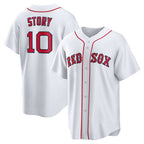 BR.Sox #10 Trevor Story White Home Replica Jersey